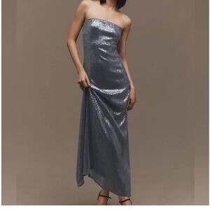 Hutch Sequin Sleeveless Maxi Dress
